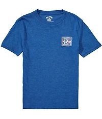 Billabong Big Boys Short Sleeve Crayon Wave T-Shirt