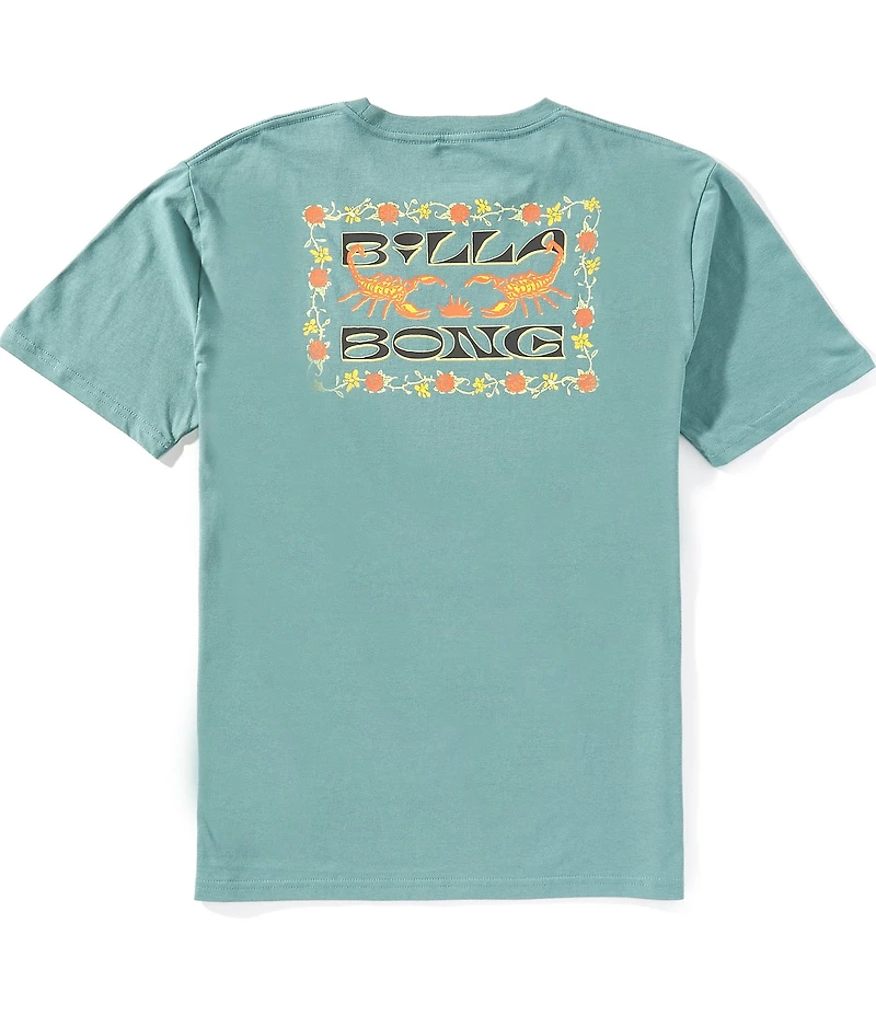 Billabong Big Boys Short Sleeve Graphic Pullover T-Shirt