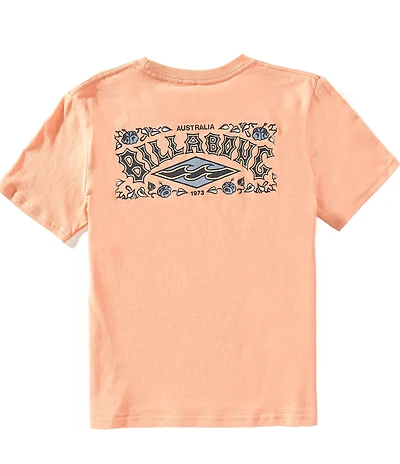 Billabong Big Boys Short-Sleeve Heritage Arch T-Shirt