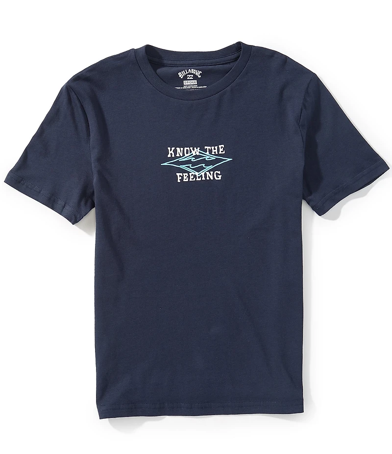 Billabong Big Boys Short Sleeve Know The Feeling T-Shirt