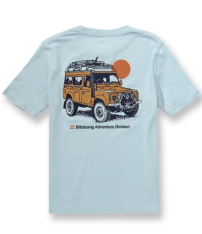 Billabong Big Boys Short Sleeve Make Track Graphic T-Shirt
