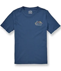 Billabong Big Boys Short Sleeve Navy Adventure Range Tee