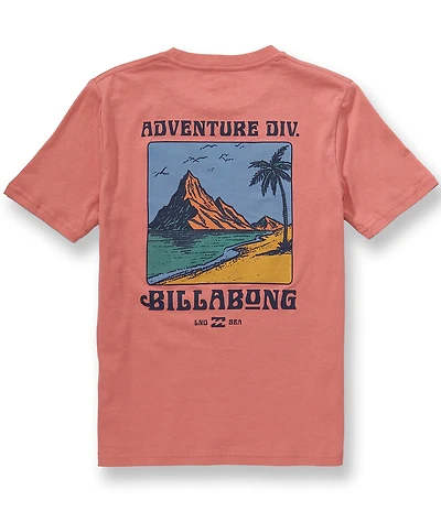Billabong Big Boys Short Sleeve Post Card Tee