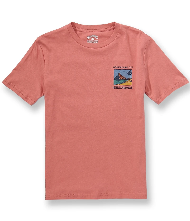 Billabong Big Boys Short Sleeve Post Card Tee