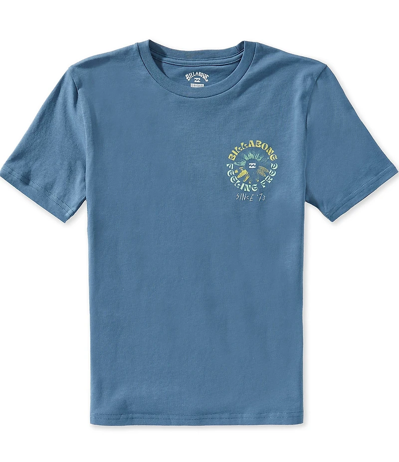 Billabong Big Boys Short Sleeve Psych Frog Tee