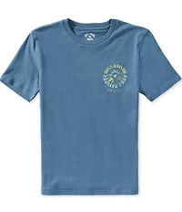 Billabong Big Boys Short Sleeve Psych Frog Tee
