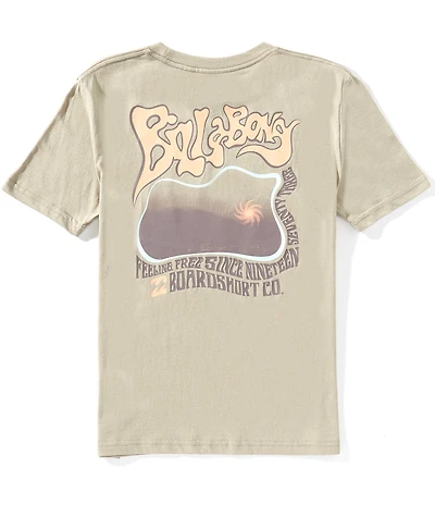 Billabong Big Boys Short Sleeve Segment Woven T-Shirt