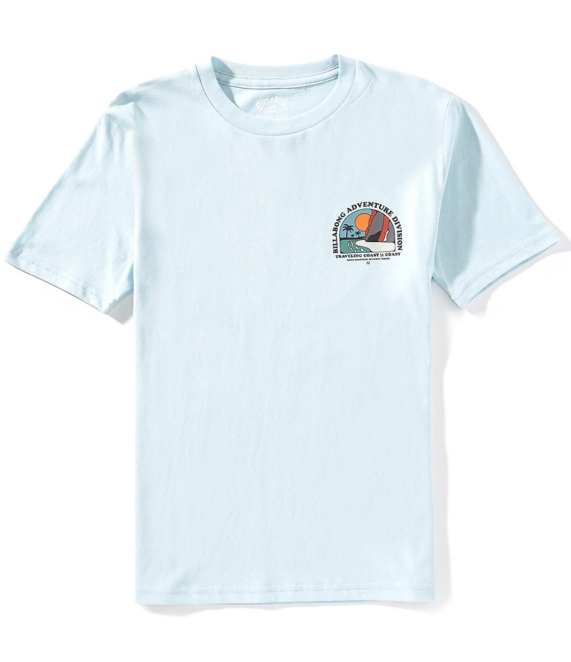 Billabong Big Boys Short Sleeve Short Sleeve Sundown Beach T-Shirt