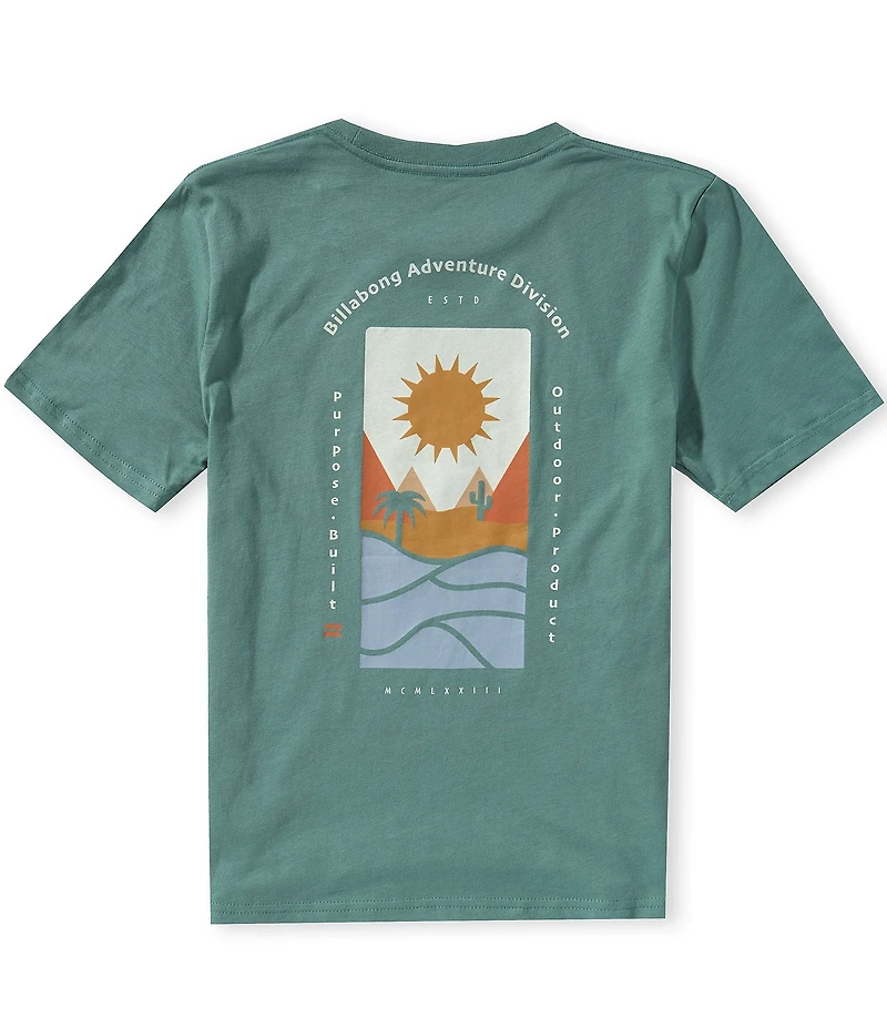 Billabong Big Boys Short Sleeve Sun Down T-Shirt