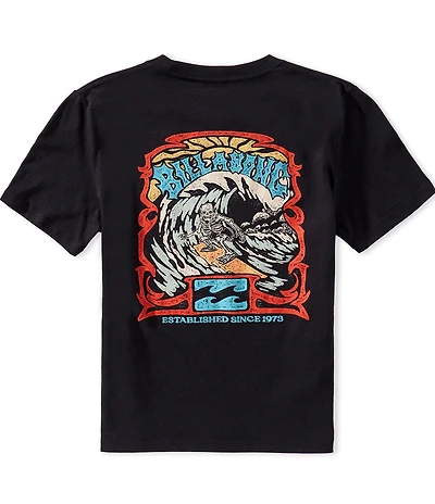 Billabong Big Boys Short Sleeve Surf Skelly T-Shirt