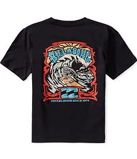 Billabong Big Boys Short Sleeve Surf Skelly T-Shirt