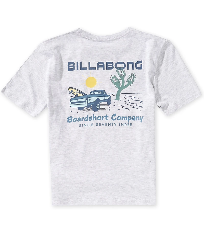 Billabong Big Boys Short Sleeve Tailgating Tee