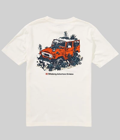 Billabong Big Boys Short Sleeves Jeep T-Shirt