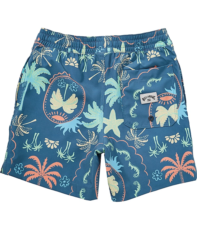 Billabong Big Boys Sundays Layback Printed Board Shorts