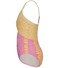 Billabong Big Girls Sun Sipping Mixed Print One Piece