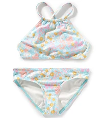 Billabong Big Girls Field Dream Ditsy-Floral-Printed Bikini Top & Matching Hipster Bottom Two-Piece Swimsuit