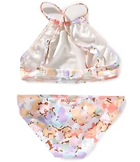 Billabong Big Girls Paradise Floral-Printed Bikini Top & Matching Hipster Bottom Two-Piece Swimsuit
