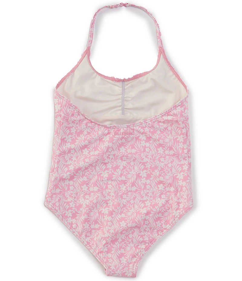 Billabong Big Girls Sweet Waves Ditsy-Floral-Printed One-Piece Swimsuit