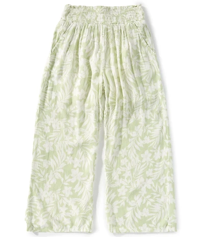 Billabong Big Girls Floral-Printed New Wave Wide-Leg Pants