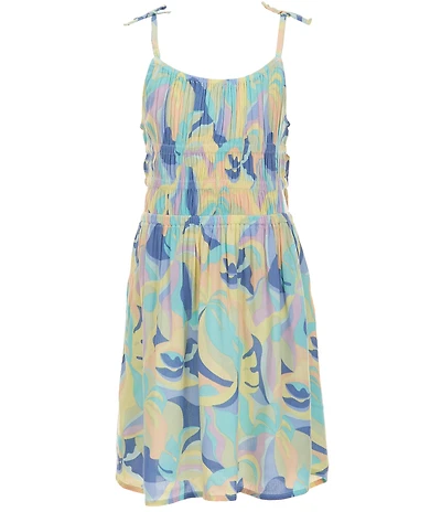 Billabong Big Girls Sleeveless Greetings From Paradise Fit & Flare Dress