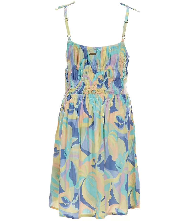 Billabong Big Girls Sleeveless Greetings From Paradise Fit & Flare Dress
