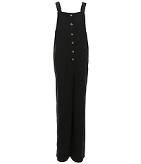 Billabong Big Girls Sunshine Love Sleeveless Twill Jumpsuit