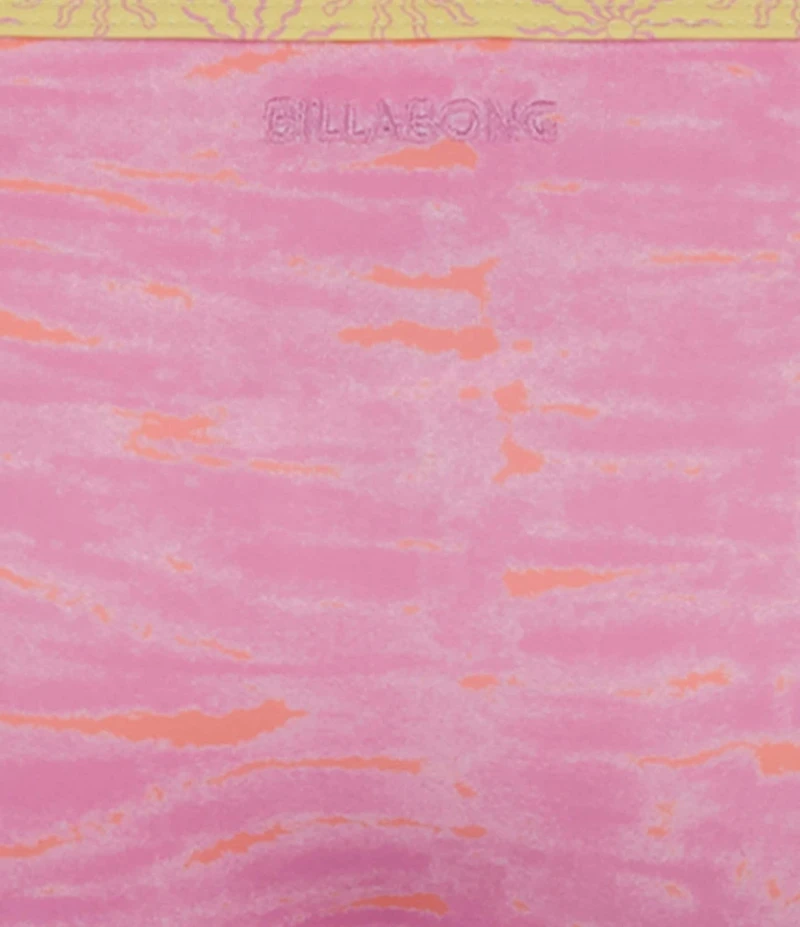 Billabong Big Girls Adjustable Straps Sun Burst Tie Dye Reversable Hipster 2-Piece Set