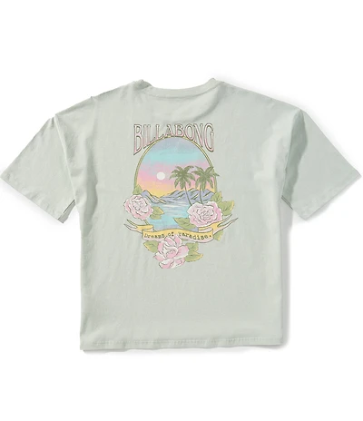 Billabong Big Girls Dreamy Oversized Graphic Tee