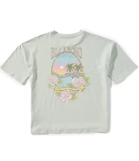 Billabong Big Girls Dreamy Oversized Graphic Tee