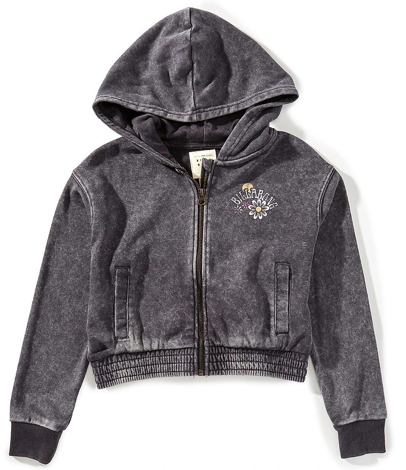 Billabong Big Girls Long Sleeve Day Dream French Terry Hooded Jacket