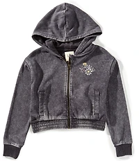 Billabong Big Girls Long Sleeve Day Dream French Terry Hooded Jacket