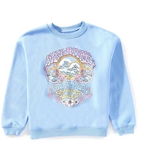 Billabong Big Girls Long Sleeve Mystic French Terry Sweatshirt