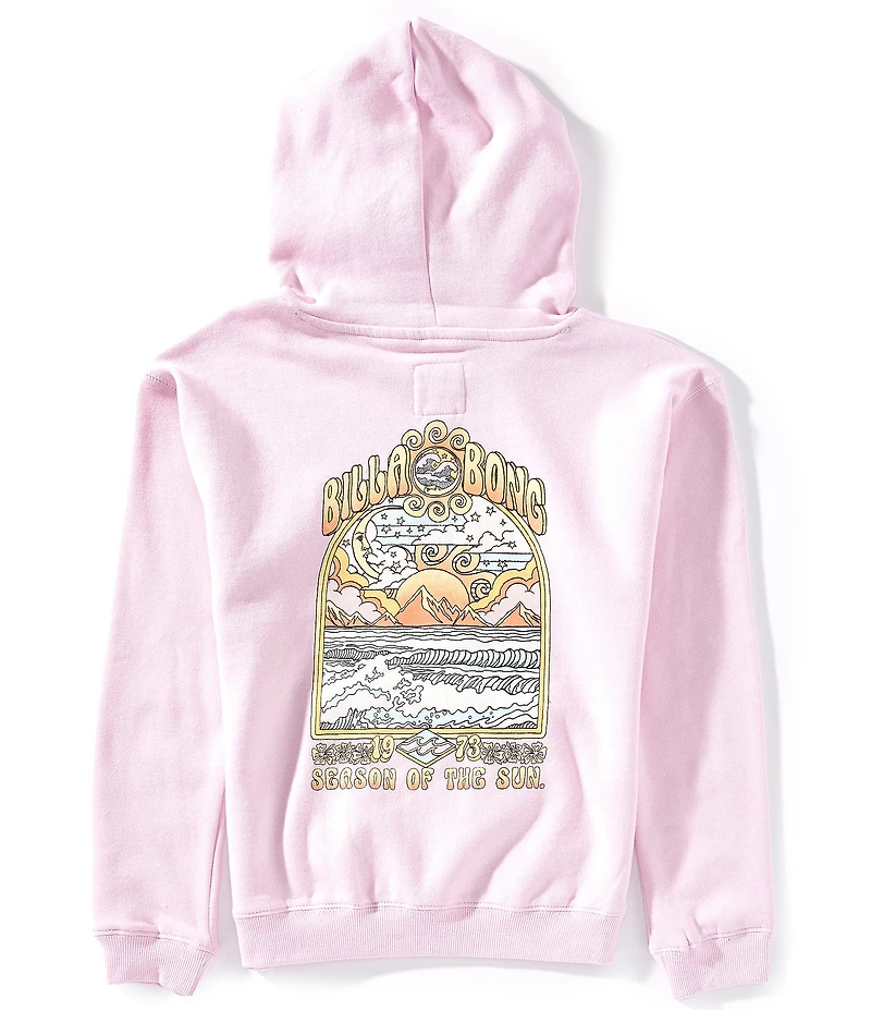 Billabong Big Girls Long Sleeve Season Of The Soul French Terry Hoodie