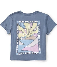 Billabong Big Girls Short Sleeve Free Your Mind Graphic Tee