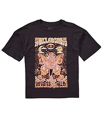 Billabong Big Girls Short Sleeve Love Is All Oversized T-Shirt