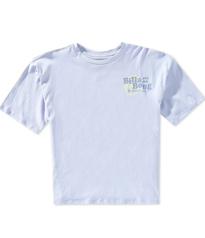 Billabong Big Girls Short Sleeve Sound Oversized T-Shirt