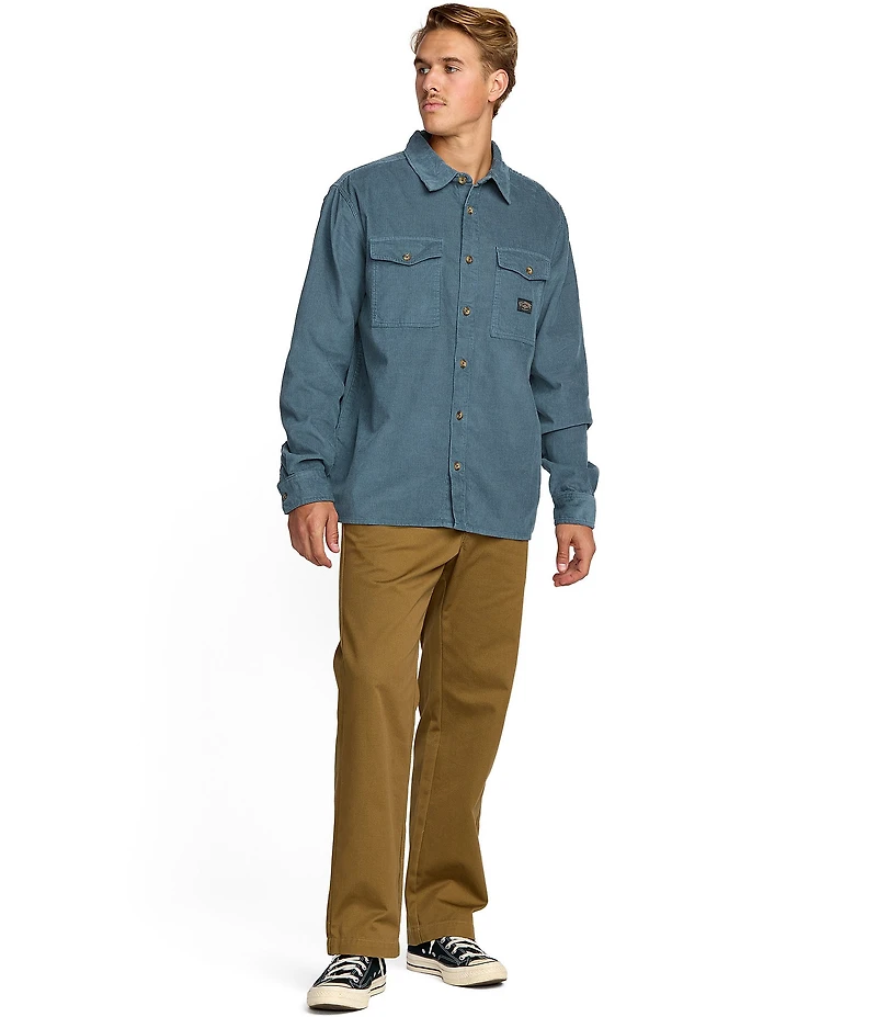 Billabong Bong Days Long Sleeve Plaid Flannel Shirt