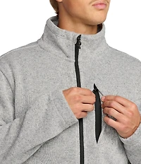 Billabong Boundary Long Sleeve Mock Zip Jacket