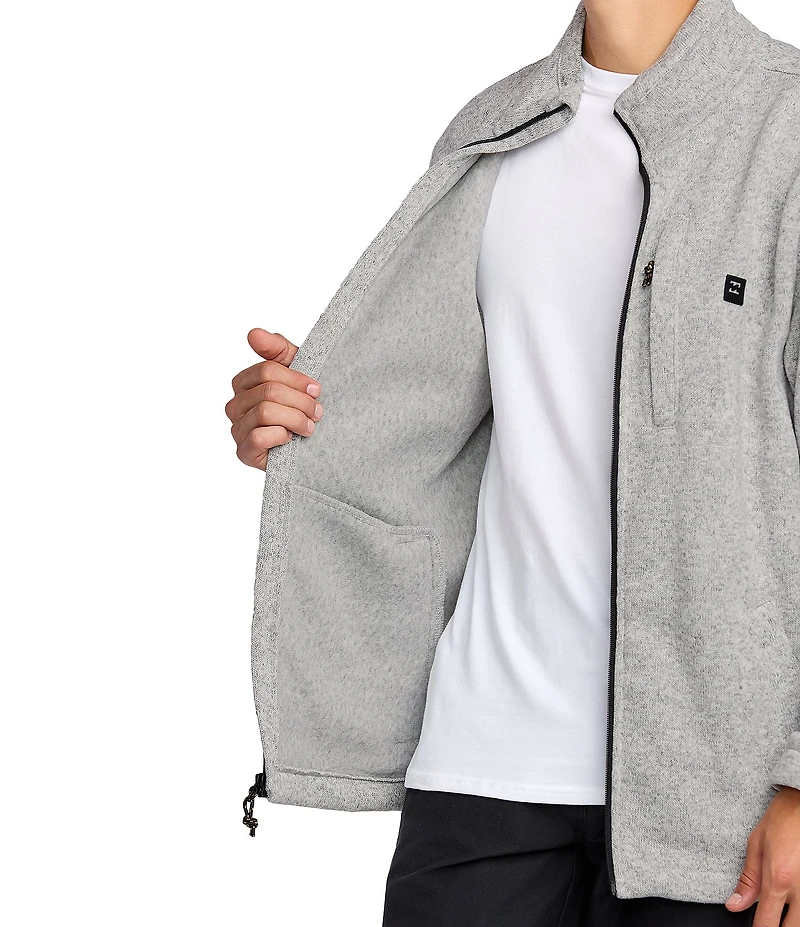 Billabong Boundary Long Sleeve Mock Zip Jacket