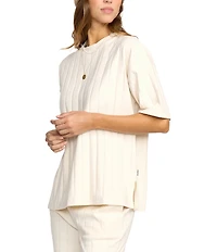 Billabong Cass Short Sleeve Rib Jersey Top