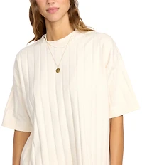 Billabong Cass Short Sleeve Rib Jersey Top