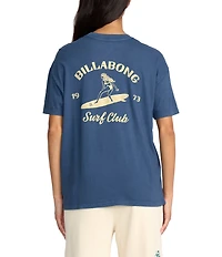 Billabong Catch Feelings Surf Club Graphic Short Sleeve Jersey T-Shirt