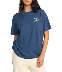 Billabong Catch Feelings Surf Club Graphic Short Sleeve Jersey T-Shirt