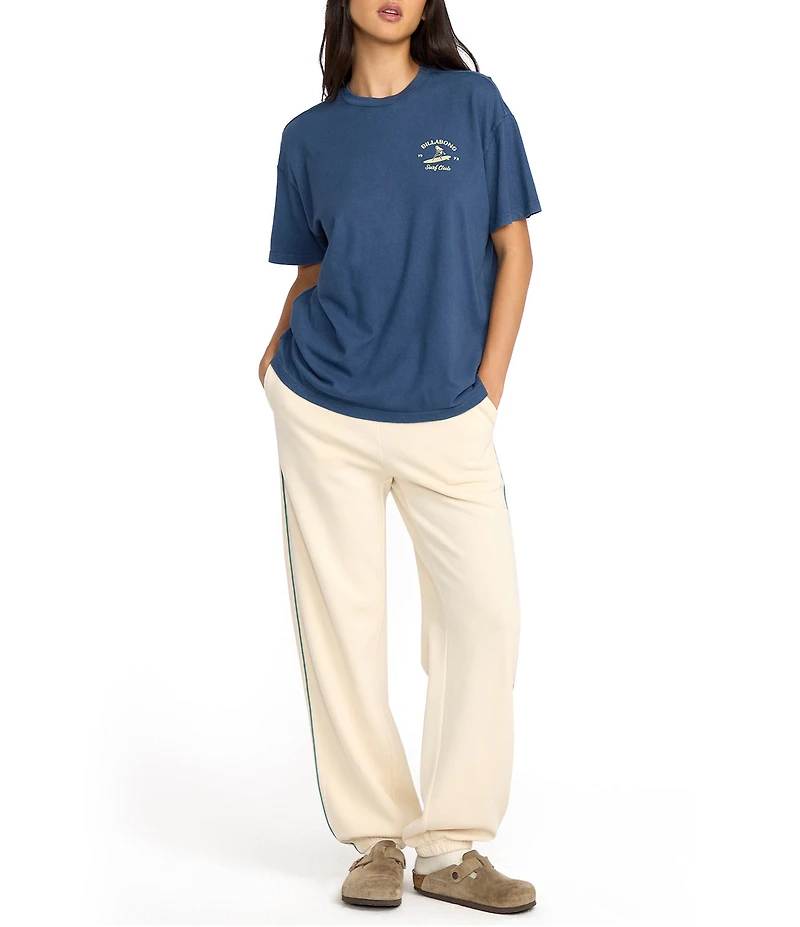 Billabong Catch Feelings Surf Club Graphic Short Sleeve Jersey T-Shirt