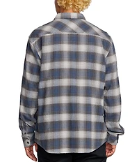 Billabong Coastline Long Sleeve Plaid Flannel Shirt