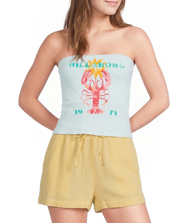 Billabong Cocoa Strapless Tube Top
