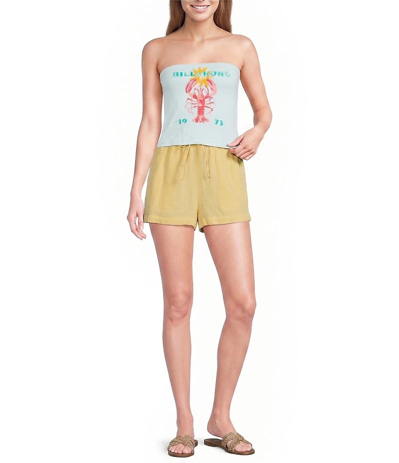 Billabong Cocoa Strapless Tube Top
