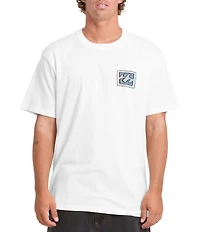 Billabong Crayon Wave Logo Short Sleeve T-Shirt