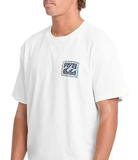 Billabong Crayon Wave Logo Short Sleeve T-Shirt