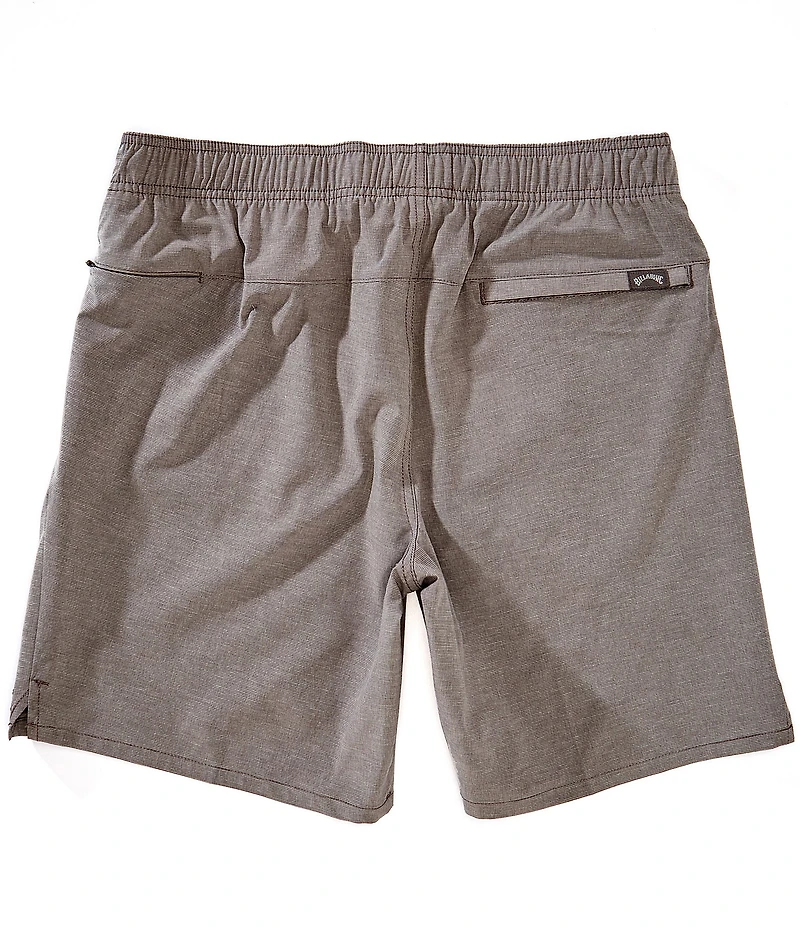 Billabong Crossfire Printed Elastic Submersible 18#double; Inseam Shorts